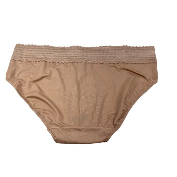 Warners Women's Size XL 8 Panty Hipster Lace Waistband Beige New Without Tags - Picture 2 of 6